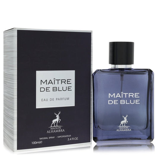 Maison Alhambra Maitre De Blue by Maison Alhambra Eau De Parfum Spray 3.4 oz (Men) Maison Alhambra Maison Alhambra