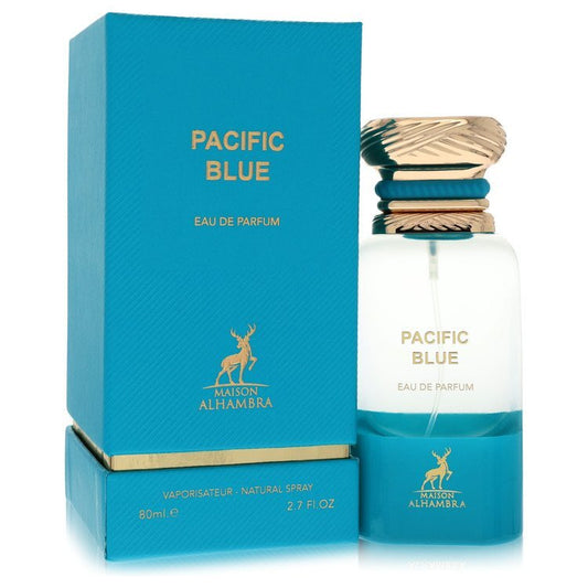 Maison Alhambra Pacific Blue by Maison Alhambra Eau De Parfum Spray (Unisex) 2.7 oz (Women) Maison Alhambra Maison Alhambra