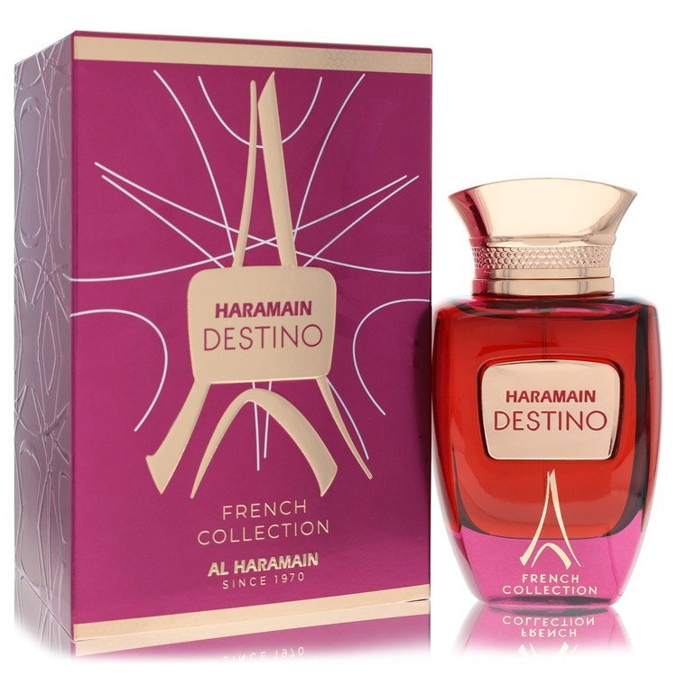 Al Haramain Destino French Collection by Al Haramain Eau De Parfum Spray 3.33 oz (Men) Al Haramain Al Haramain