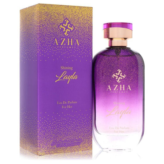 Azha Al Shining Layla by Azha Eau De Parfum Spray 3.3 oz (Women) Azha Azha