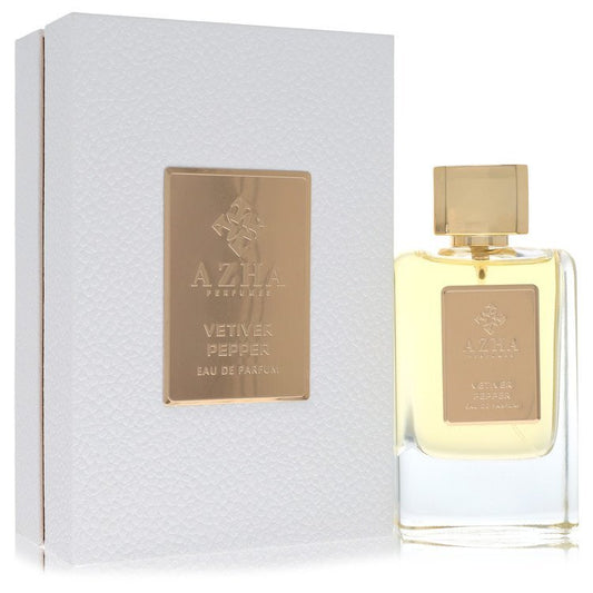 Azha Vetiver Pepper by Azha Eau De Parfum Spray 3.3 oz (Men)