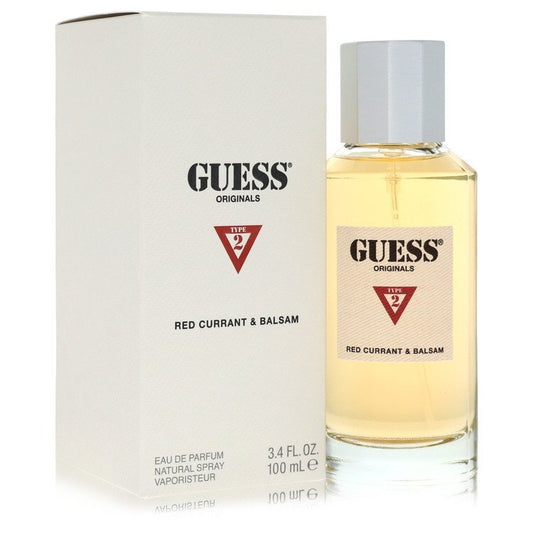 Guess Originals Type 2 Red Currant & Balsam by Guess Eau De Parfum Spray 3.4 oz (Men) Guess Guess