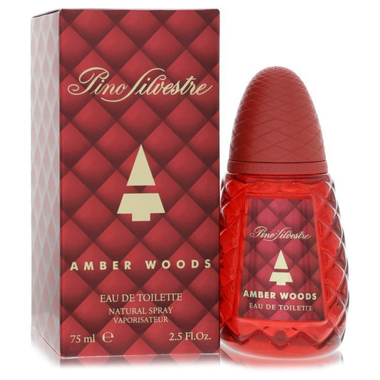 Pino Silvestre Amber Woods by Pino Silvestre Eau De Toilette Spray 2.5 oz (Men) Pino Silvestre Pino Silvestre