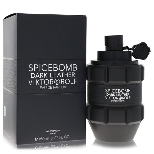 Spice Bomb Dark Leather by Viktor & Rolf Eau De Parfum Spray 5 oz (Men)