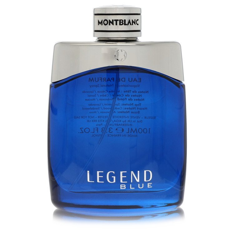 Montblanc Legend Blue by Mont Blanc Eau De Parfum Spray (Tester) 3.3 oz (Men) Mont Blanc Mont Blanc