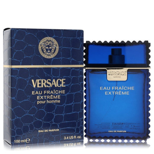 Versace Man Eau Fraiche Extreme by Versace Eau De Parfum Spray 3.4 oz (Men)