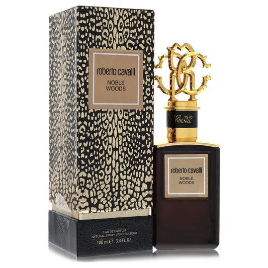 Noble Woods by Roberto Cavalli Eau De Parfum Spray 3.4 oz (Men) Roberto Cavalli Roberto Cavalli