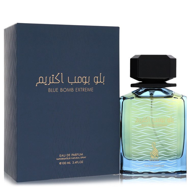Risala Blue Bomb Extreme by Risala Eau De Parfum Spray 3.4 oz (Men) Risala Risala