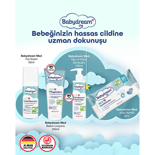 Loción corporal para bebés Babydream 300 ml - Hidratante nutritiva | Fórmula suave