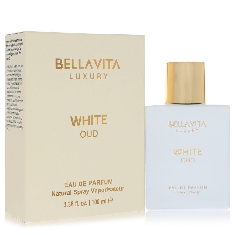 Bellavita Luxury White Oud by Bellavita Eau De Parfum Spray 3.38 oz (Men) Bellavita Bellavita