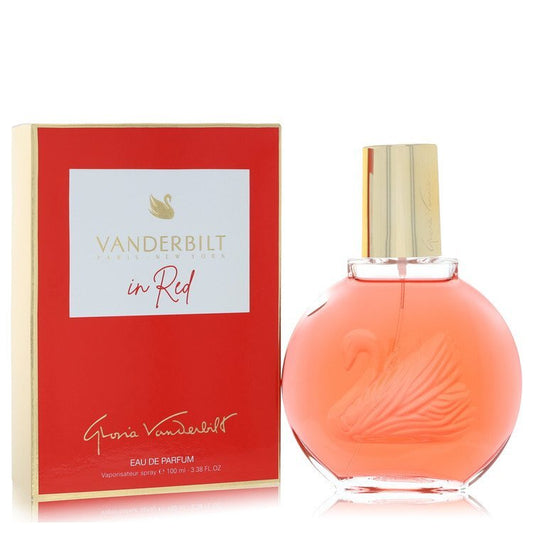 Gloria Vanderbilt In Red by Gloria Vanderbilt Eau De Parfum Spray 3.38 oz (Women) Gloria Vanderbilt Gloria Vanderbilt