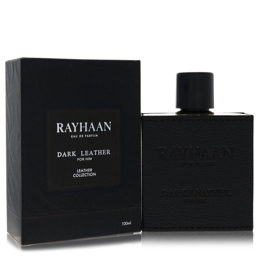 Rayhaan Dark Leather by Rayhaan Eau De Parfum Spray 3.38 oz (Men)