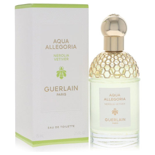 Aqua Allegoria Nerolia Vetiver by Guerlain Eau De Toilette Spray (Unisex) 2.5 oz (Men) Guerlain Guerlain