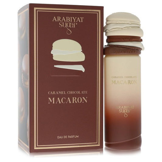 Arabiyat Sugar Caramel Chocolate Macaron by Arabiyat Eau De Parfum Spray (Unisex) 3.4 oz (Men)