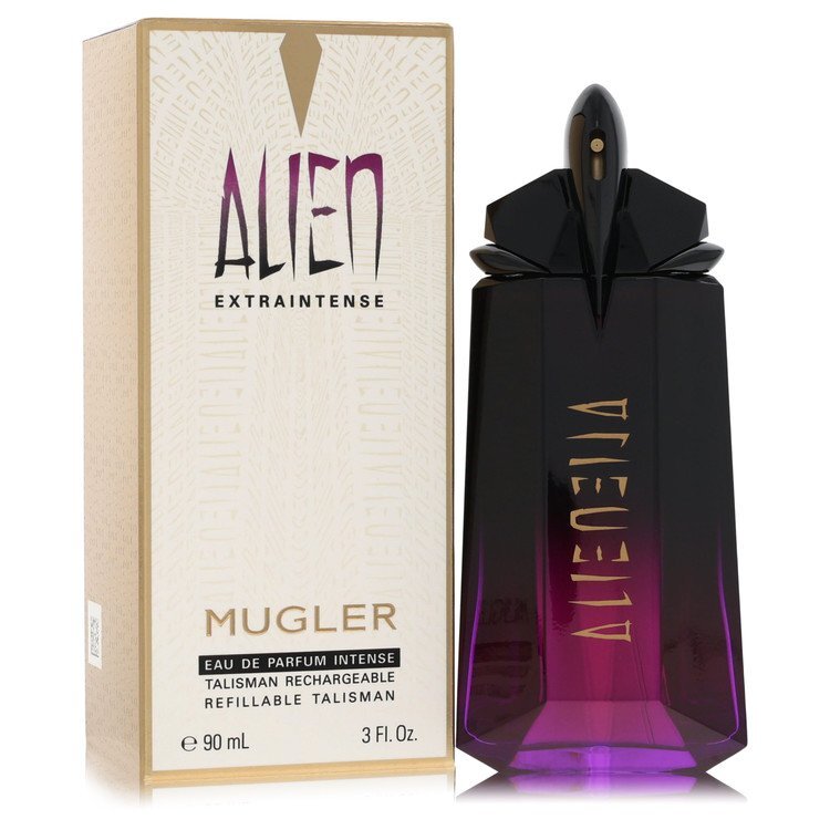 Alien Extraintense by Thierry Mugler Eau De Parfum Intense Refillable Spray 3 oz (Women) Thierry Mugler Thierry Mugler