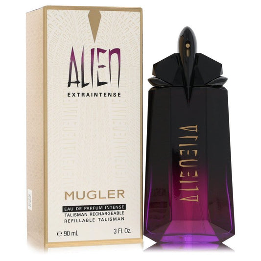Alien Extraintense by Thierry Mugler Eau De Parfum Intense Refillable Spray 3 oz (Women) Thierry Mugler Thierry Mugler