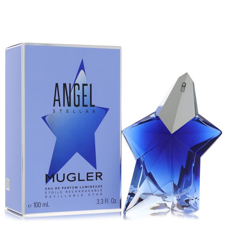 Angel Stellar Lumineuse by Thierry Mugler Eau De Parfum Refillable Spray 3.3 oz (Women) Thierry Mugler Thierry Mugler