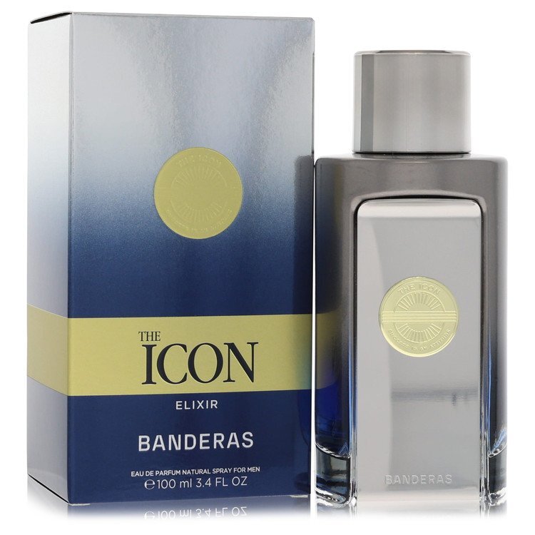 Antonio Banderas the Icon Elixir by Antonio Banderas Eau De Parfum Spray 3.4 oz (Men)