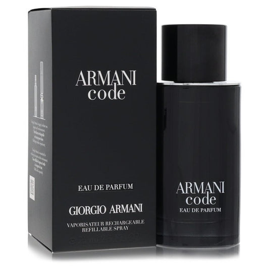 Armani Code by Giorgio Armani Eau De Parfum Refillable Spray 2.5 oz (Men)
