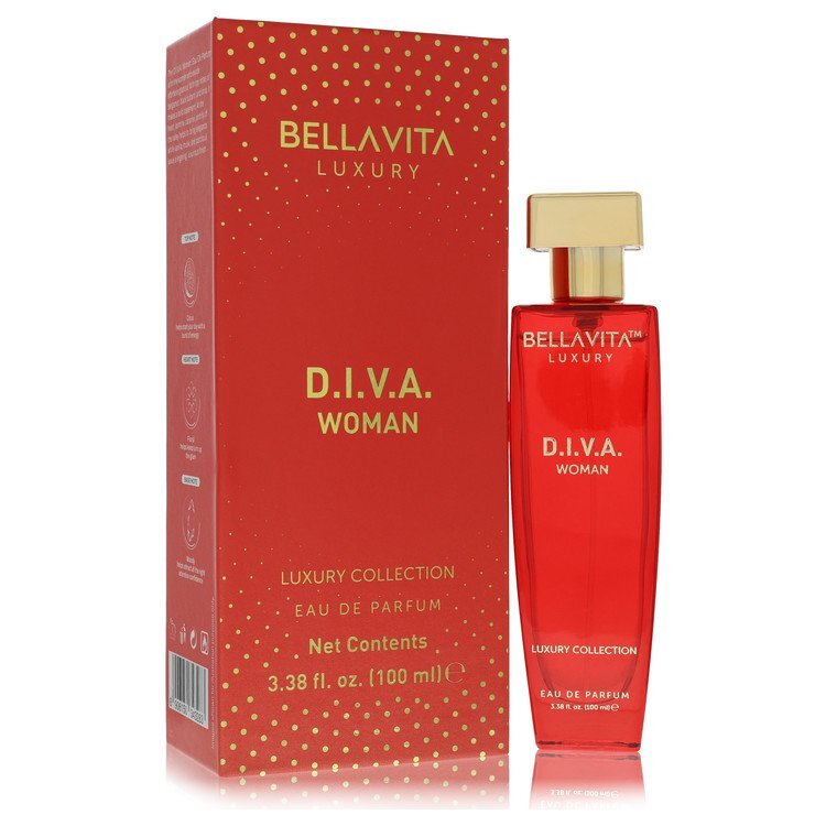 Bellavita Luxury D.i.v.a by Bellavita Eau De Parfum Spray 3.38 oz (Women)