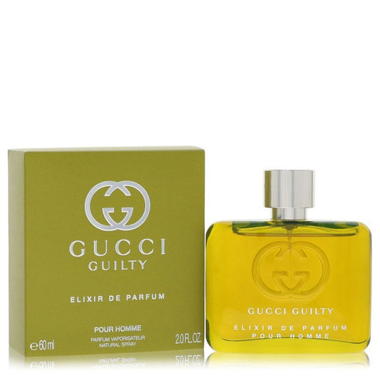 Gucci Guilty Elixir de Parfum by Gucci Parfum Spray 2 oz (Men)