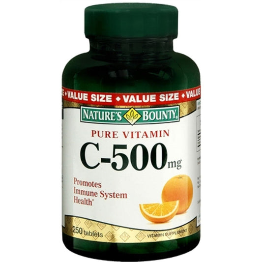 Nature's Bounty Vitamin C-500 Mg Supplement - 250 Tablets Vitamins & Supplements Pasteur Pharmacy