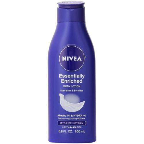 Nivea Essentially Enriched Body Lotion For Dry Skin, 6.8 Fl Oz Bottle Lotion & Moisturizer Pasteur Pharmacy