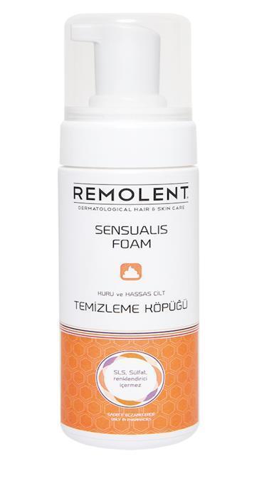 Remolent Sensualis: Espuma de limpieza facial suave para piel seca y sensible - Limpiador facial hipoalergénico e hidratante (150 ml)