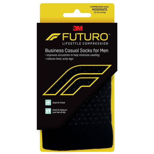 Futuro Men's Socks 15-20 2 Ea Lrg Personal Care Pasteur Pharmacy