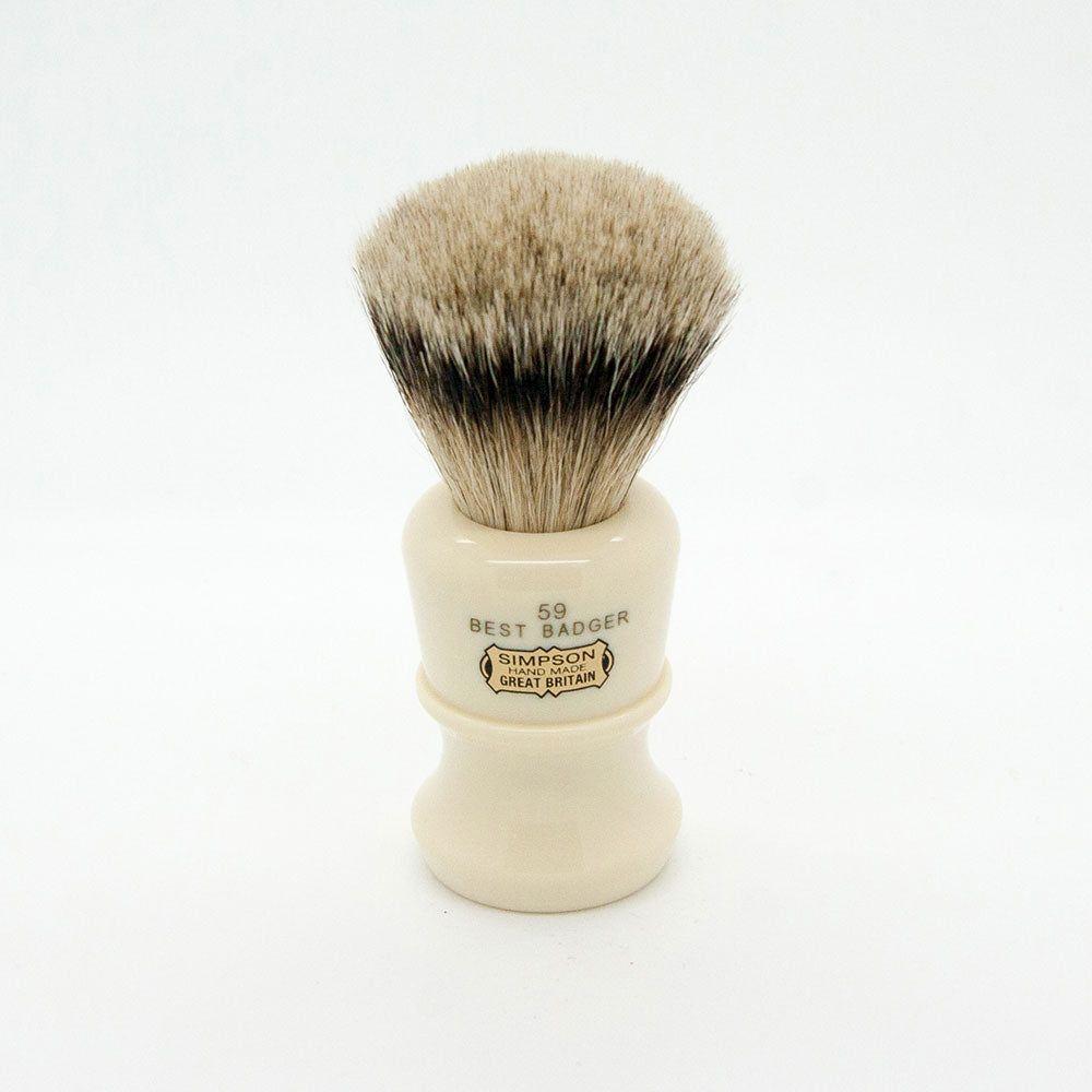 Simpsons Fifty Series 59 Best Badger Shaving Brush Shaving Brush Pasteur Pharmacy