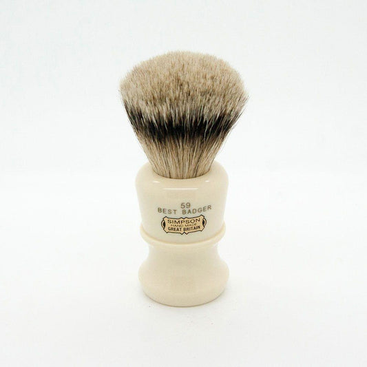 Simpsons Fifty Series 59 Best Badger Shaving Brush Shaving Brush Pasteur Pharmacy