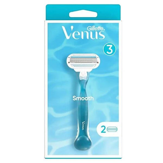 Rasoir pour femme Gillette Venus avec 1 lame de rechange - Rasage de près pour femme
