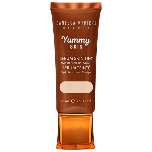 Yummy Skin Soothing Serum Skin Tint Foundation with Peptides + Ceramides - Vegan, Cruelty-Free, Light Coverage Makeup