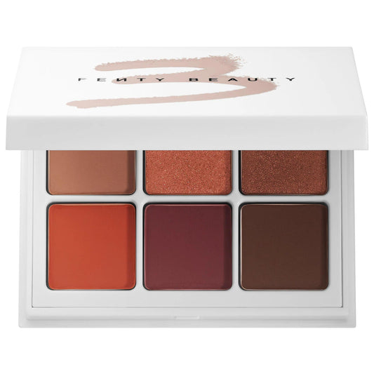 Fenty Beauty Snap Shadows : Palette de fards à paupières Mix & Match - Palette portable, cruelty-free, aux finis mats, scintillants et pailletés pour des looks infinis