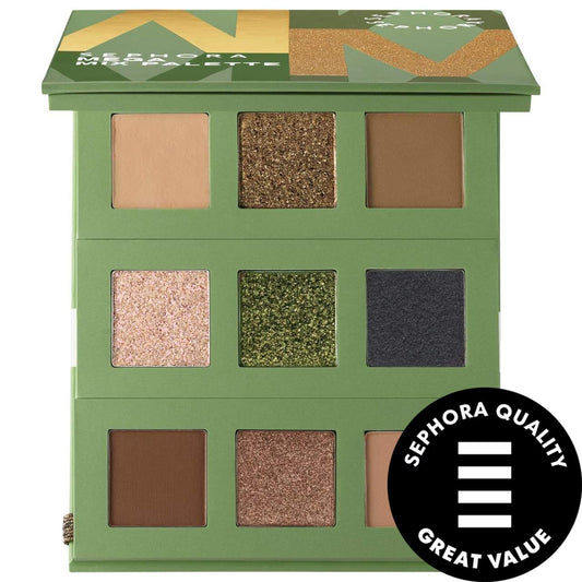 Mega Mix: Paleta de sombras personalizable - Crea tus propias mezclas, tonos mate, con brillo y nude