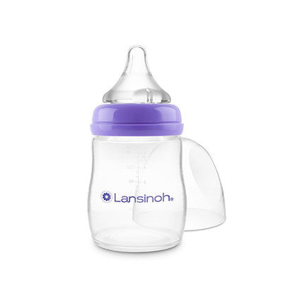 Tétine pour biberon Lansinoh NaturalWave – Anti-colique, sans BPA, facilite la transition de l'allaitement au biberon pour les nouveau-nés et les nourrissons