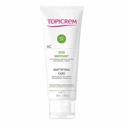 Topicrem Soin Matifiant pour Peaux Sensibles & Grasses - 40ml