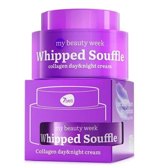 Crema facial antiedad 7Days My Beauty Week con colágeno - Textura de suflé batido, 1.69 fl oz