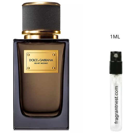 Dolce & Gabbana Velvet Incenso Eau De Parfum Travel Spray | Sample