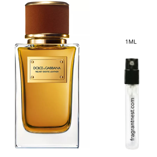 Dolce & Gabbana Velvet Exotic Leather Eau De Parfum Travel Spray | Sample