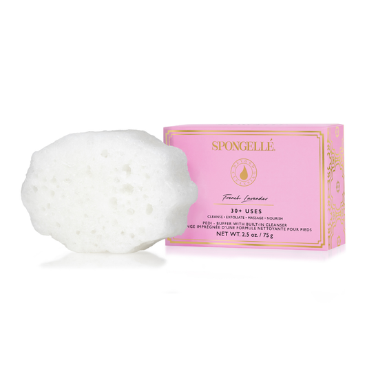 Lavande française | Éponge exfoliante pour les pieds