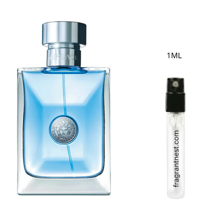 Versace Pour Homme Eau De Toilette Travel Spray | Sample Fragrant Nest 1mL Sample (15 Sprays)