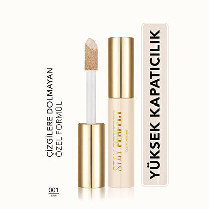 Corrector Flormar Stay Perfect 001 Fair - Alta pigmentación | Fórmula líquida