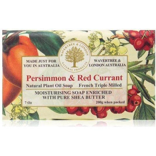 Wavertree & London Australia Persimmon & Red Current 7 Oz Soap Pasteur Pharmacy