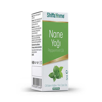 Aceite de menta Shiffa Home 5 ml - Extracto 100% puro | Aromaterapia