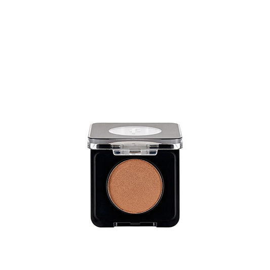 Sombra de ojos compacta Flormar - 019 Bronze Star, alta pigmentación, larga duración, acabado brillante