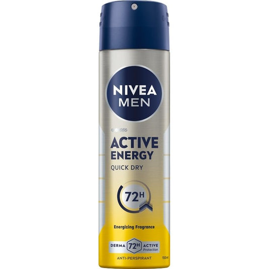 Nivea Men Dry Impact 72h Anti-Transpirant Deodorant 150ml Deodorant Pasteur Pharmacy