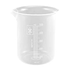 Polypropylene Beaker, 500 mL Science & Laboratory Pasteur Pharmacy