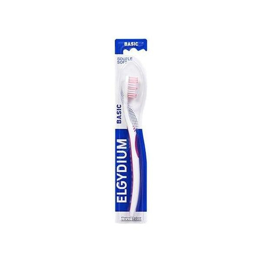Elgydium Basic Soft Toothbrush - Blue Soft Toothbrush Pasteur Pharmacy