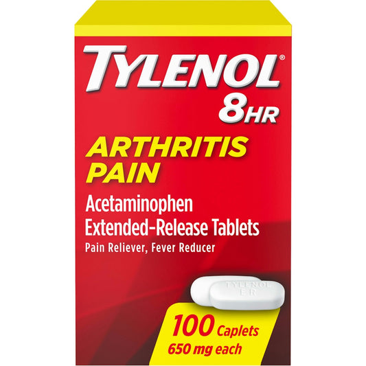 Tylenol 8hr 650Mg Arthritis Pain 100Caplets Health & Beauty Pasteur Pharmacy